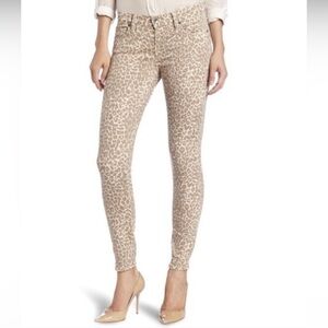 Lucky Brand Leopard Print Skinny Jeans